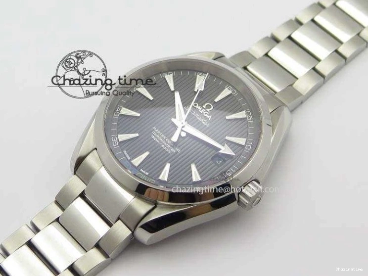0517 Versatile Aqua Terra ‘PyeongChang 2018’ JHF Best Edition Black Dial On SS Bracelet A 8204